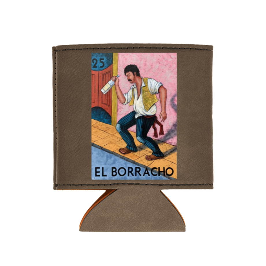 GIGS Latino "El Borracho" Leatherette Beverage Holders