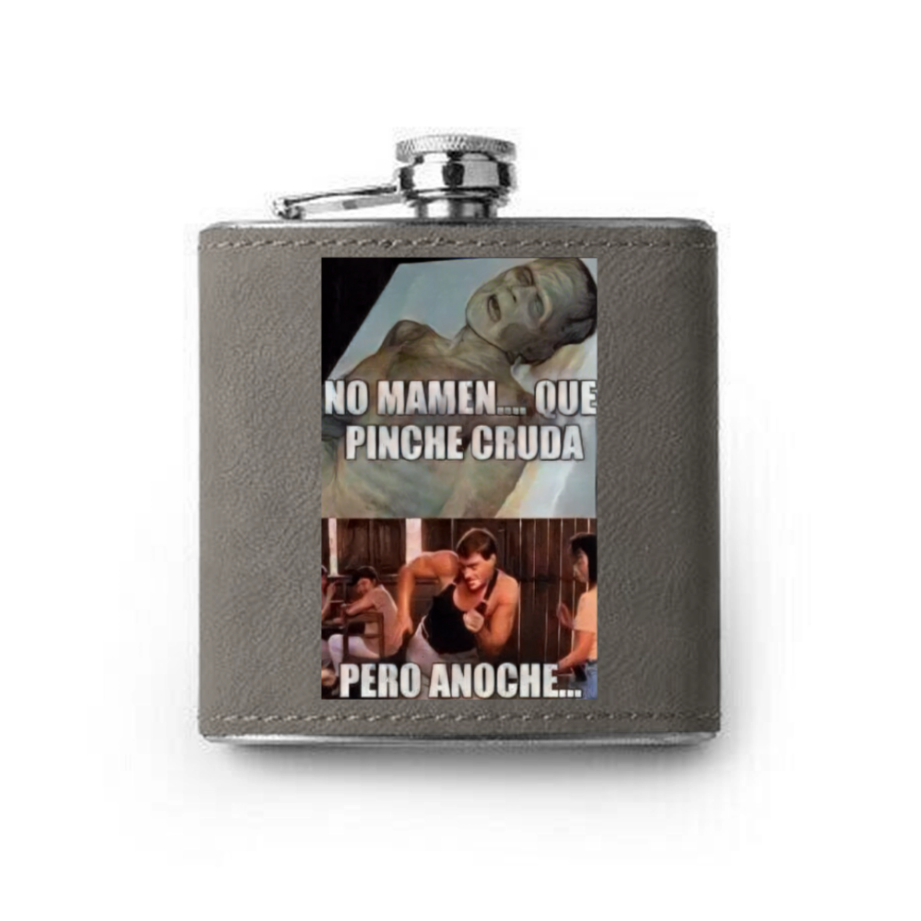 GIGS Latino "Cruda" 6oz Flask