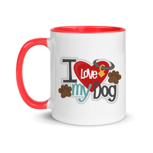 GIGS "I Love My Dog" 11oz Accent Mug