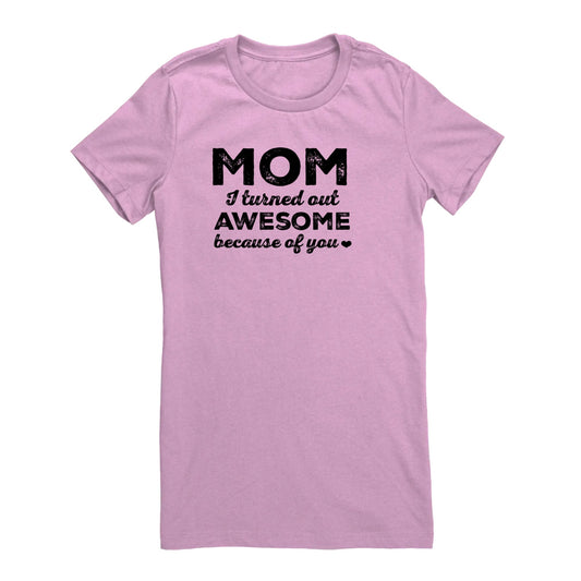 GIGS Mom Awesome CUSTOMIZABLE Bella Women´s Shirt