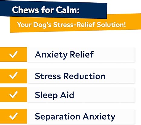 Hemp Calming Chews for Dogs