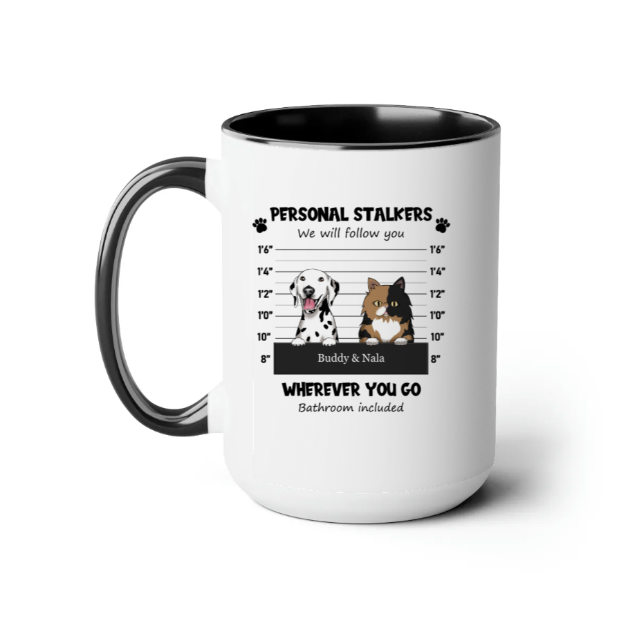 GIGS Pet Lovers CUSTOMIZABLE accent mug